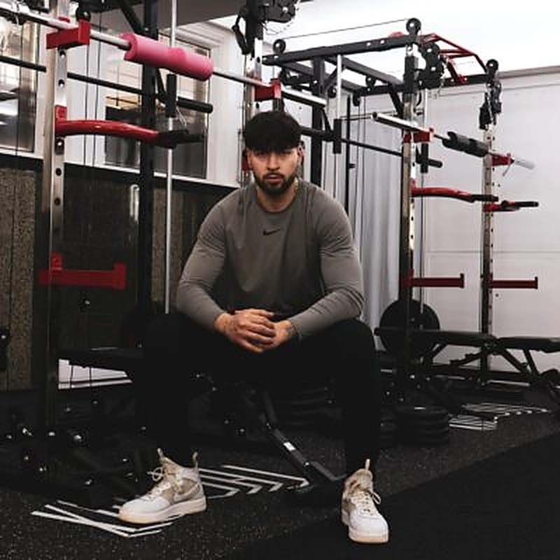 Coach K in the training studio